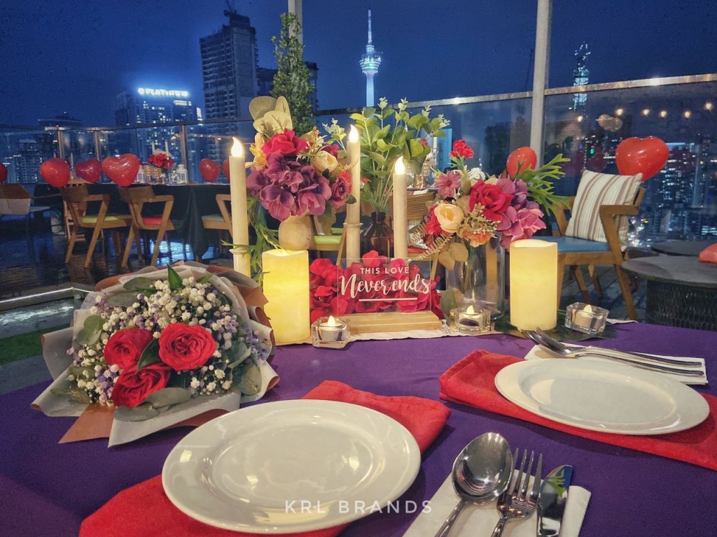 Candlelight dinner at KL with KLCC view – krlbrands